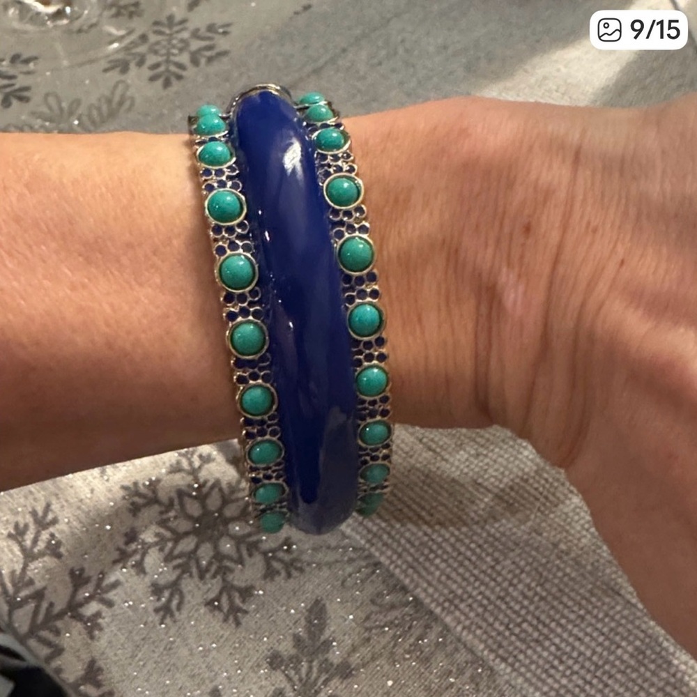 Elegant Blue and Turquoise Bracelet: 🤩SEE OFFER IN DESCRIPTION🤩